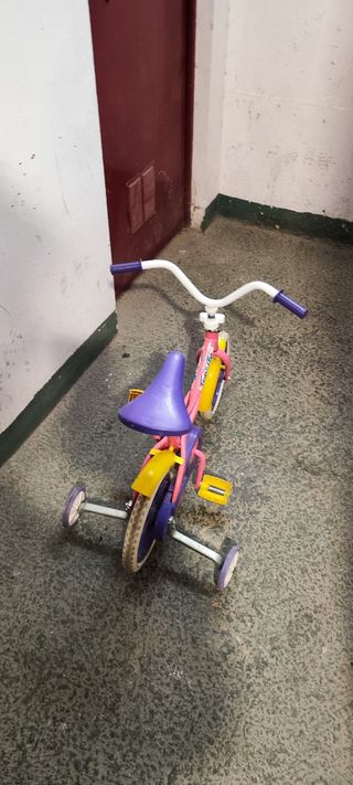 bicicleta para niña de 3-4 años