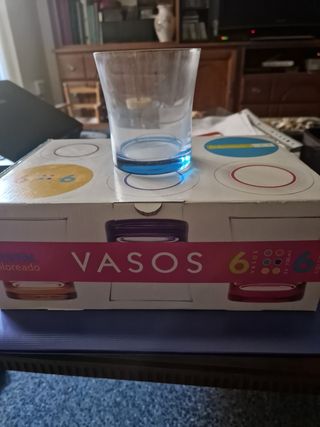 VASOS DE COLOR