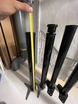 Patas mesa regulables