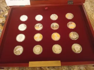 Colección monedas Plata Dolar