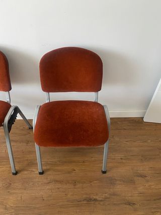 excelente Silla confidente terciopelo (unidad)