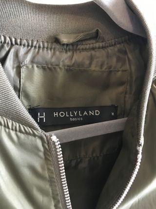 Chaqueta Bomber verde miltar