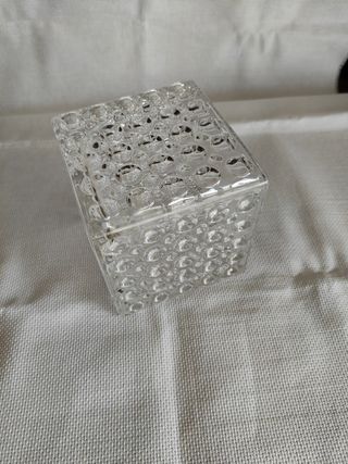 2 Porta candela vetro