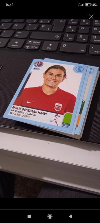 lotes cromos Fútbol Femenino. Eurocopa y mundial