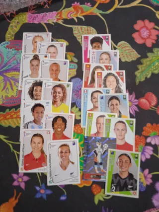 lotes cromos Fútbol Femenino. Eurocopa y mundial