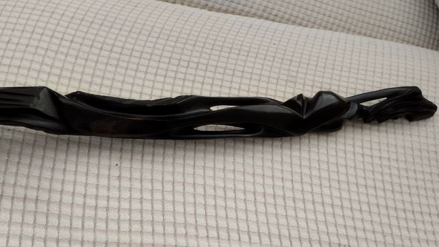 Talla madera ébano , altura 45,5 cm