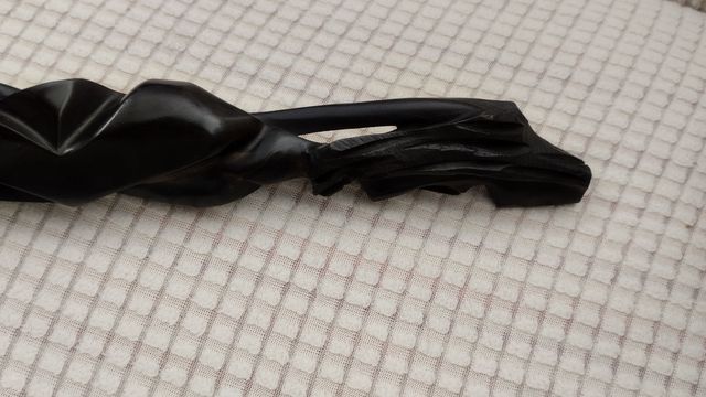 Talla madera ébano , altura 45,5 cm