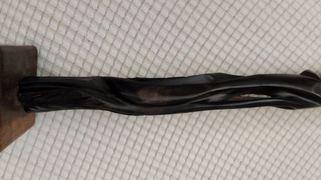 Talla madera ébano , altura 45,5 cm