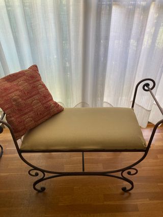 Banco Descalzador pie de cama Jamuga