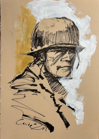 DIBUJO US ARMY EJERCITO TAMAÑO A5