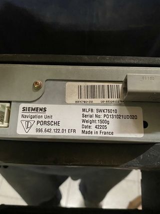 Sistema Navegación 996 911 Boxster