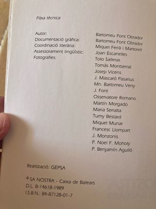 Libro sobre Baleares