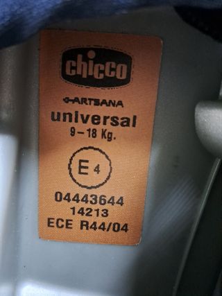 Seggiolino auto Isofix Chico
