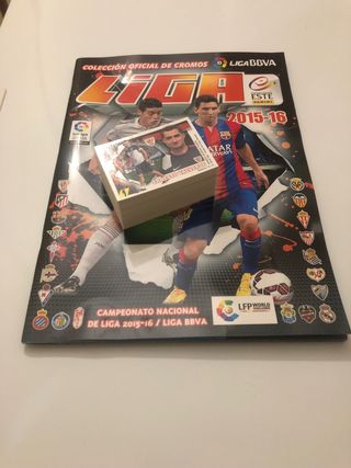Lote Cromos + Album 15/16