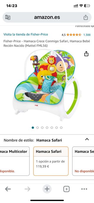 hamaca fisher price