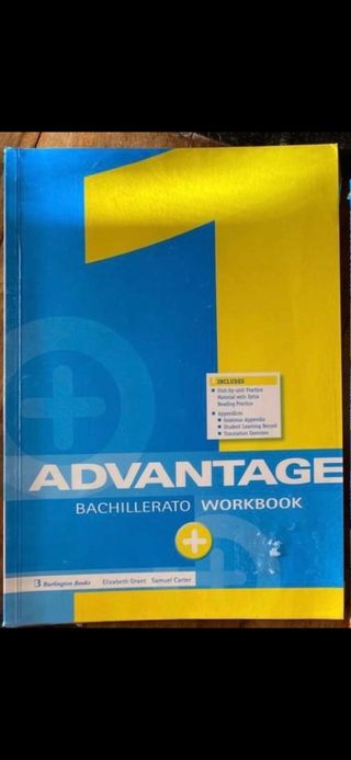 libro advantage workbook inglés 1 bach