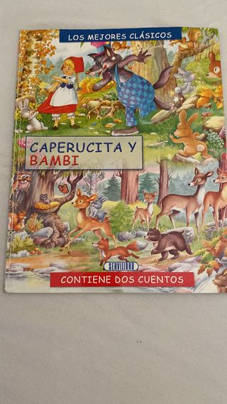Cuentos Caperucita y Bambi
