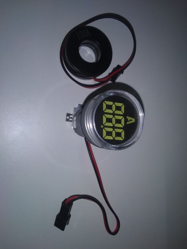 Amperimetro digital 100 amperios