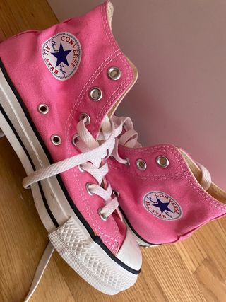 zapatillas Converse rosas