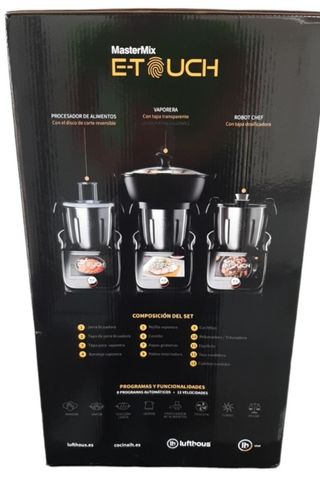 Robot de cocina   precioso diseño. gran pantalla  