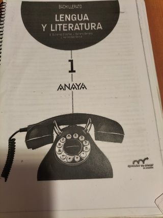LENGUA Y LITERATURA 1 BACHILLERATO