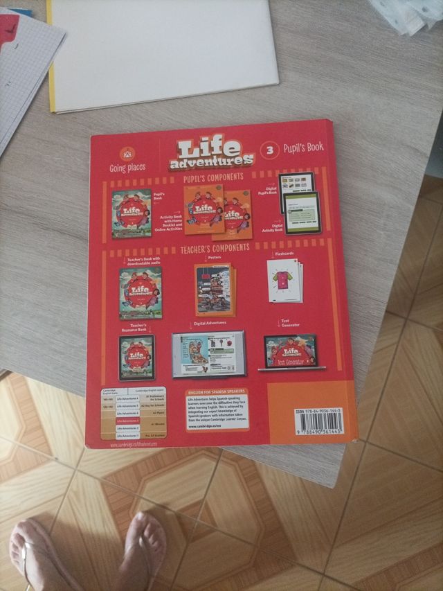 Libro texto Life Adventures 3 Cambridge