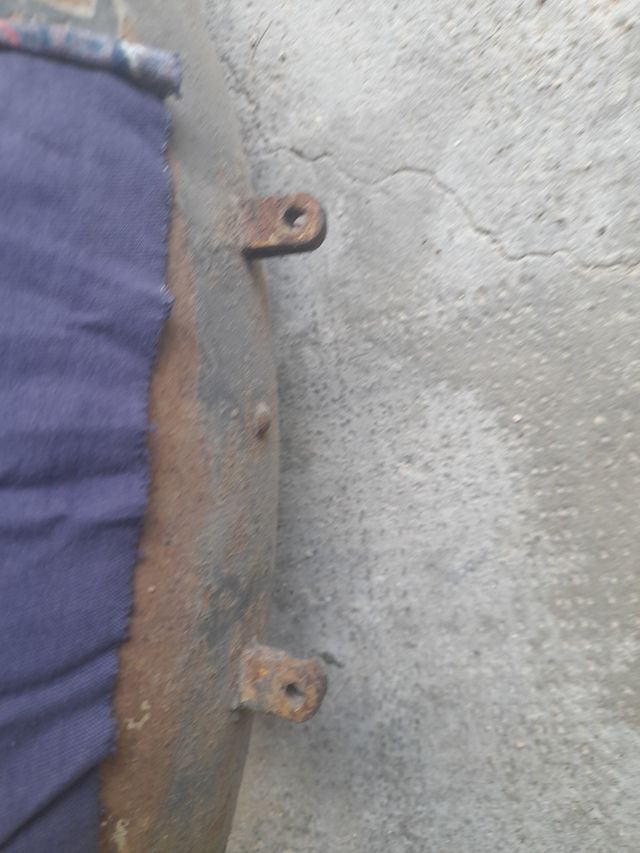 Parafanghi con portatarga