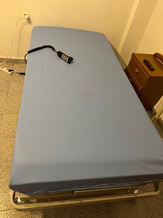 Cama eléctrica articulada 90x190cm.