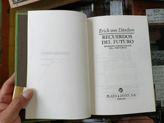 RECUERDOS DEL FUTURO ERICH VON DANIKEN
