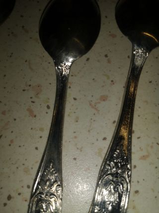 6 cucchiaini argento