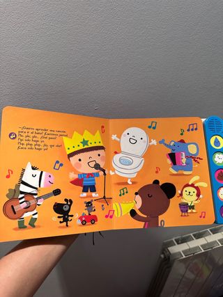 Libro con sonido Voy solo al baño
