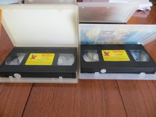 4 VHS Peliculas Originales Nuevas