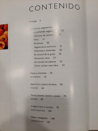 Libro esencial de la comida vegerariana