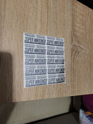 Stickers Super Nintendo
