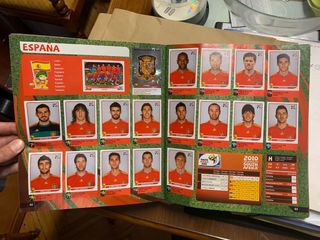 Colección cromos Mundial Sudafrica 2010 COMPLETO