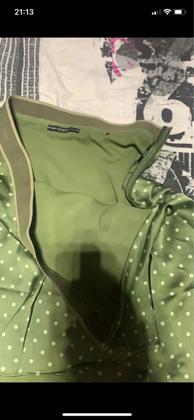 minigonna raso pois Guess