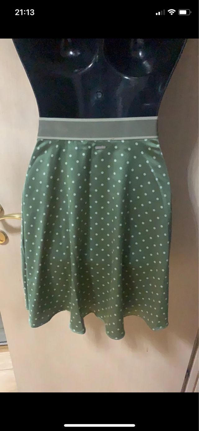 minigonna raso pois Guess