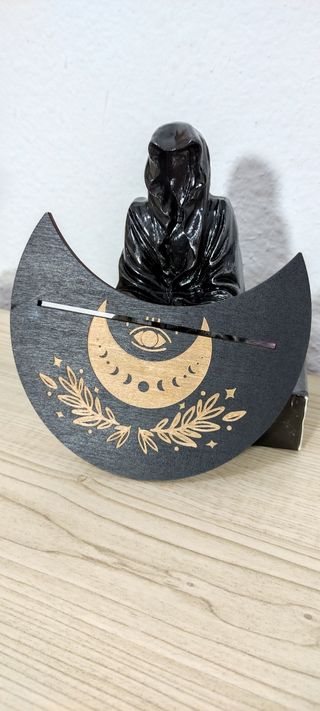 Set de Peanas soportes de madera para tarot