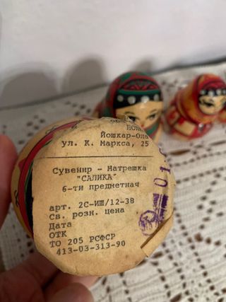 Matrioska o bambole russe matriuskas