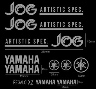 Pegatinas JOG ARTISTIC +REGALO DE 2 YAMAHA PEQUEÑO