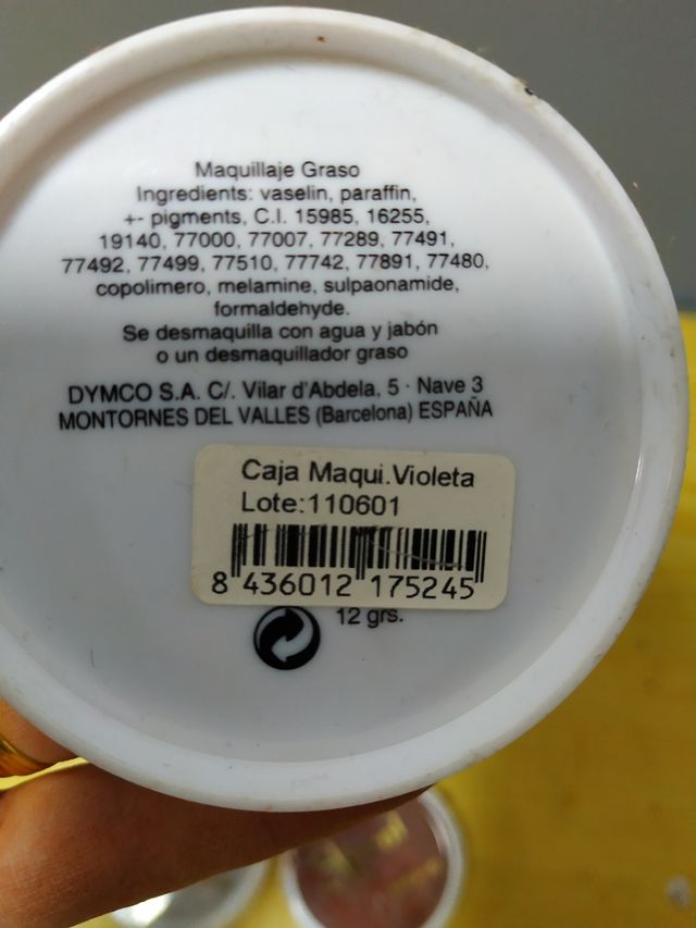 Maquillaje en crema Halloween