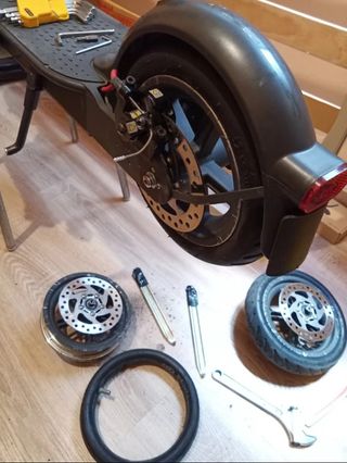 Reparación de Pinchazos llantas Delant y Traseras