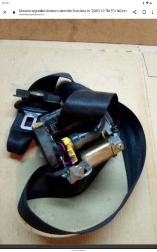 Cinturon seguridad delantero izquierdo Seat Ibiza