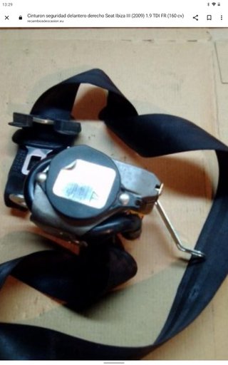 Cinturon seguridad delantero izquierdo Seat Ibiza