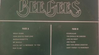 Disco de vinil dos Bee Gees