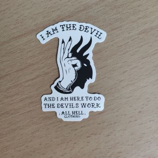 50 Stickers Autocolantes Góticos Coloridos