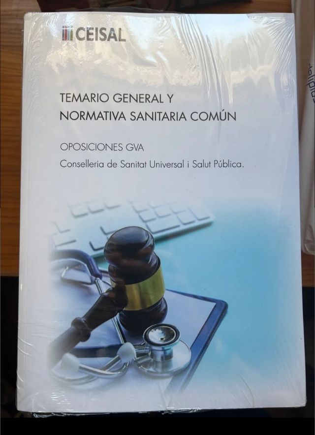 Temario Ope 2022 CV ENFERMERIA