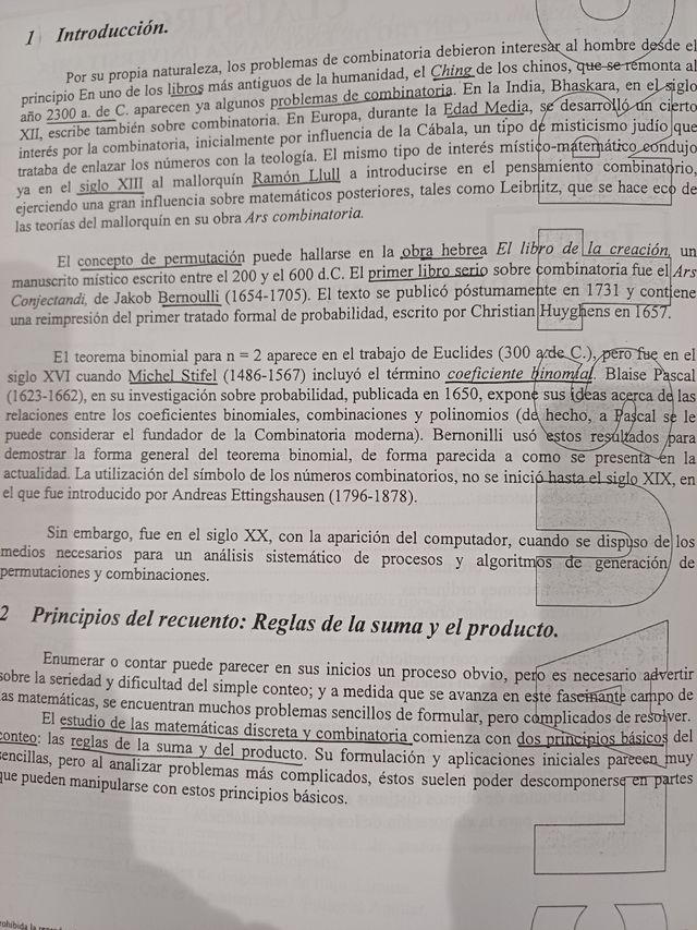 Temario oposiciones matematicas