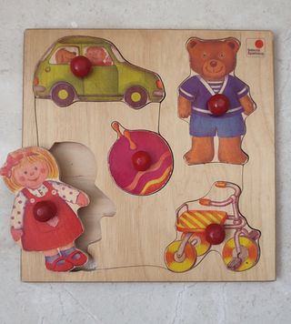 Puzzle de madera animales