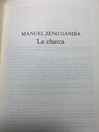 La Charca y otras novelas